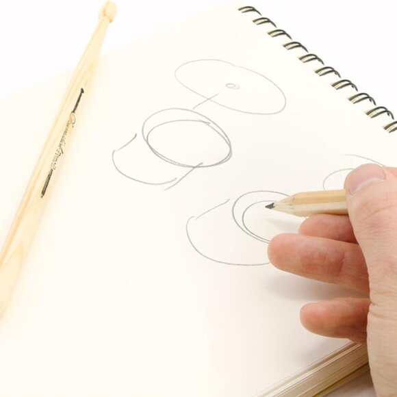 FREE*❤️Big Drumstick Shaped Pencils Play At Work Moko Suck UK Crayons Baguettes - Picture 9 of 9